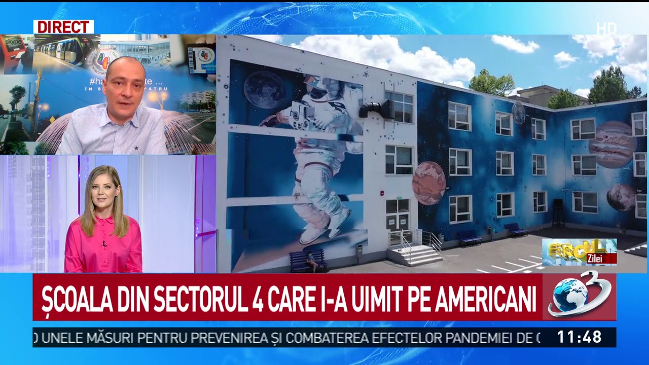 Școala din sectorul 4 care i-a uimit pe americani