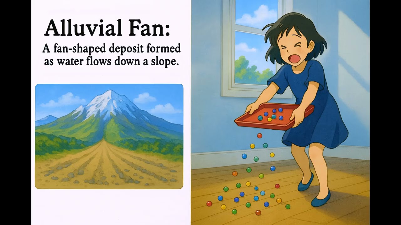 What is an Alluvial Fan? - Easy to Understand