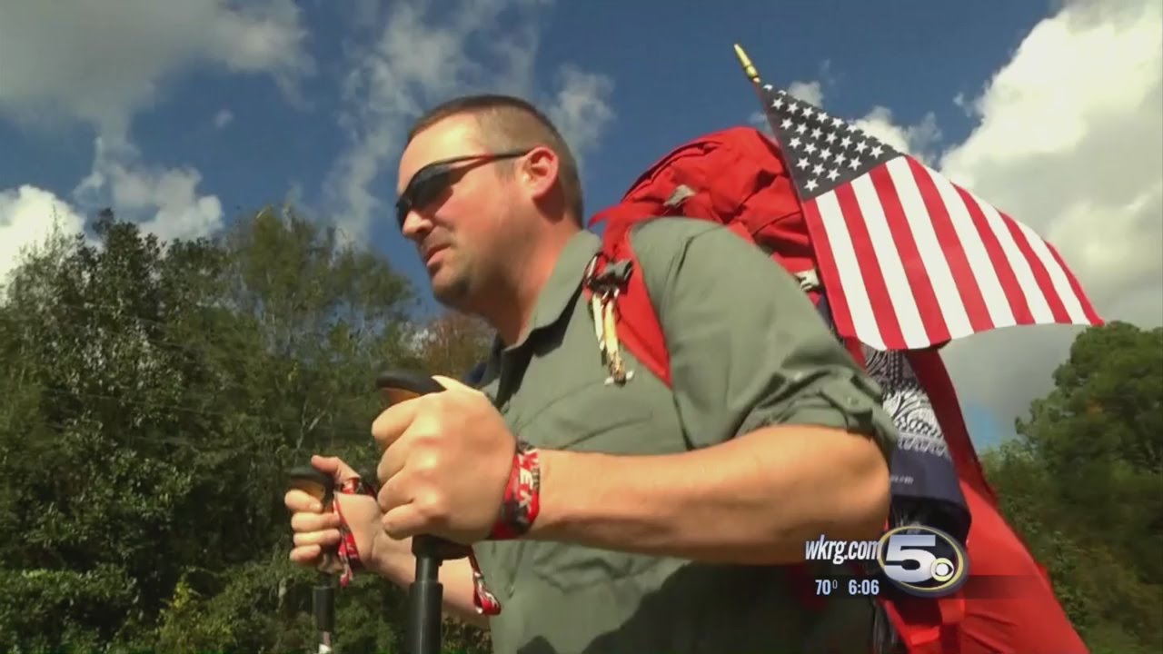 Army Veteran Hiking 13,000 Miles for PTSD and Suicide Awareness