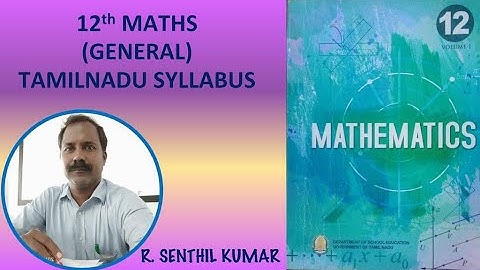 12th Maths │Chapter 2│Exercise 2.1│Q.No.3