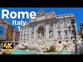 Rome, Italy Walking Tour Part 1 (4k Ultra HD 60fps)