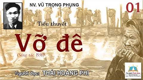 VỠ ĐÊ. Tập 01. Tác giả: NV. Vũ Trọng Phụng. Người đọc: Thái Hoàng Phi