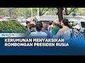 Ribuan Warga Sambut Kedatangan Putin di Beijing