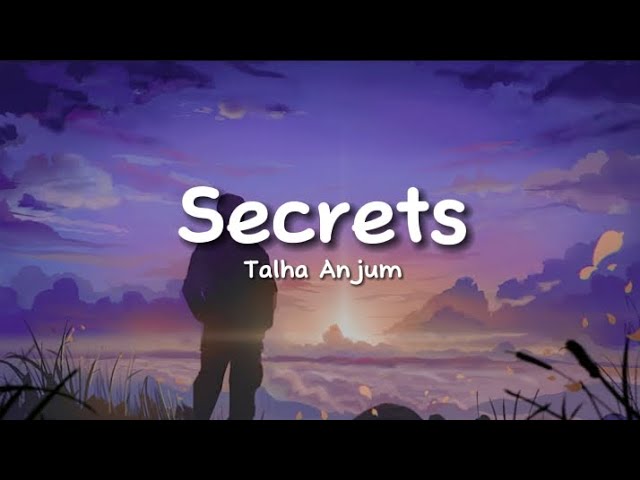 Talha Anjum - Secrets (lyrics) class=