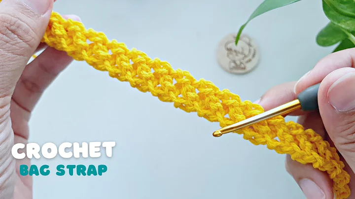 🧶Amazing! How to Crochet Bag Strap or Crochet a Cord Step by Step | ViVi Berry Crochet