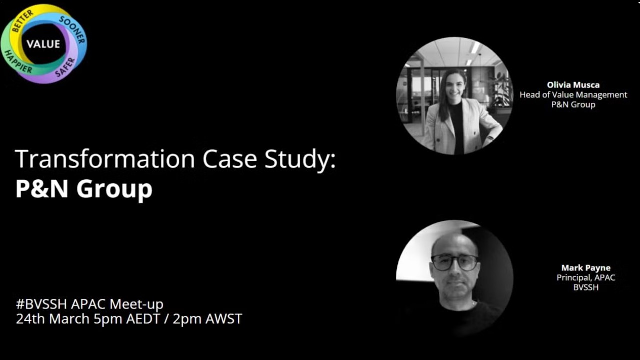 Organisation experience reports