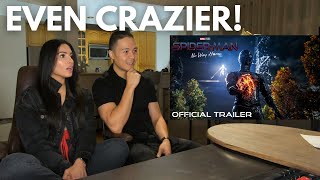 SPIDER MAN: NO WAY HOME OFFICIAL TRAILER!! (Couple Reacts)