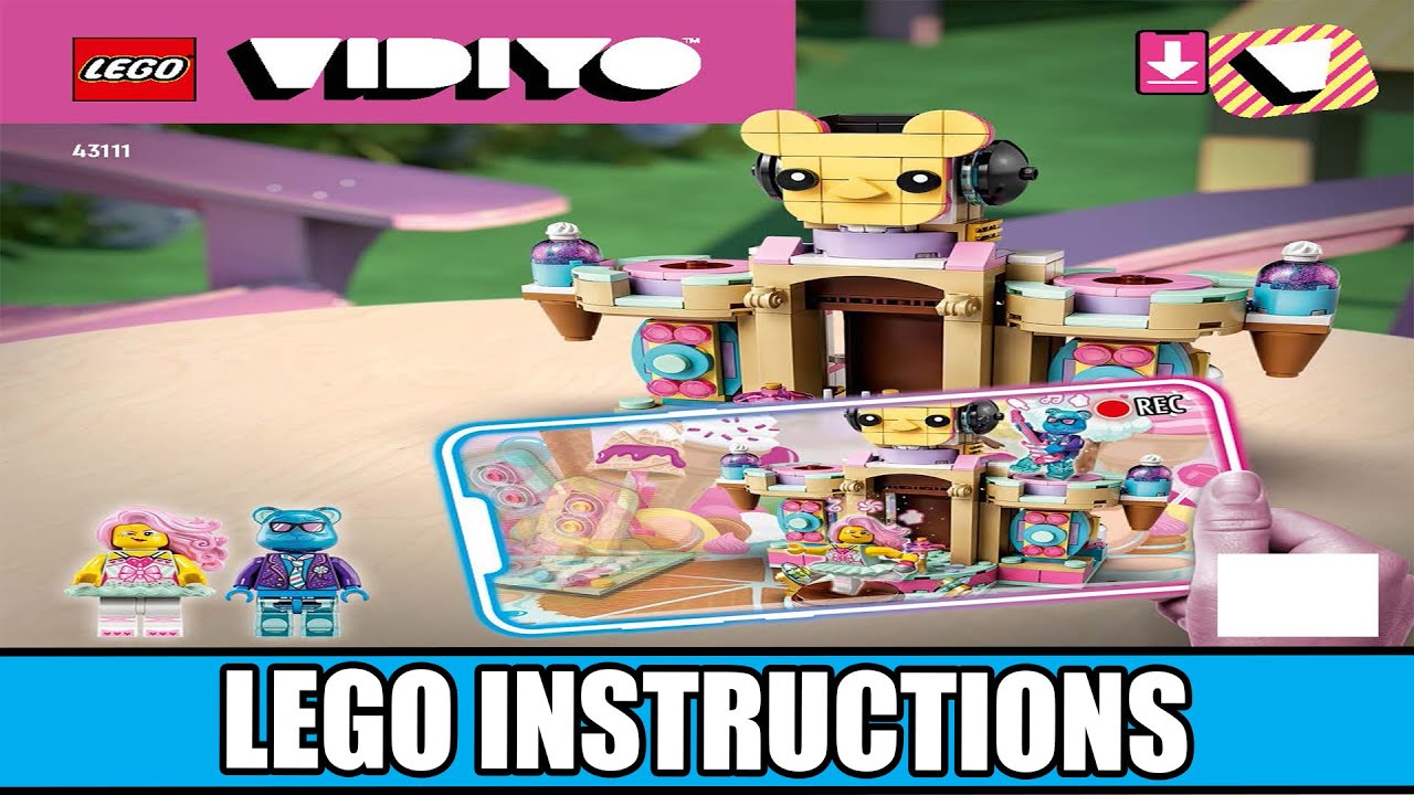 Candy Castle Stage LEGO instructions