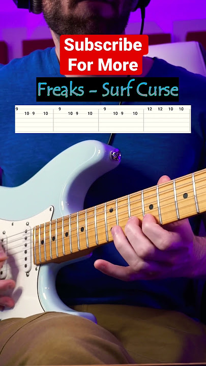 Freaks - Surf Curse #guitar #guitarcover #guitarlesson