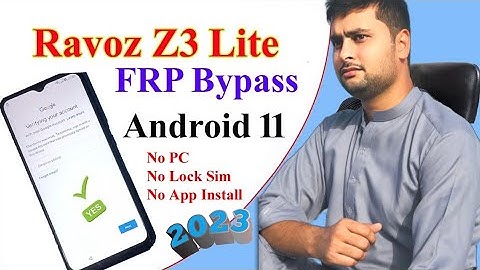 Ravoz Z3 Lite Frp Bypass  Without PC Ravoz Google Account Unlock very easy  how to remove Ravoz Frp💯