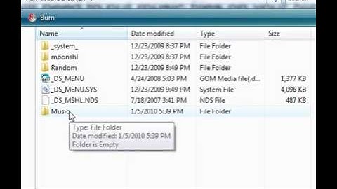 How to put music on your Nintendo DS