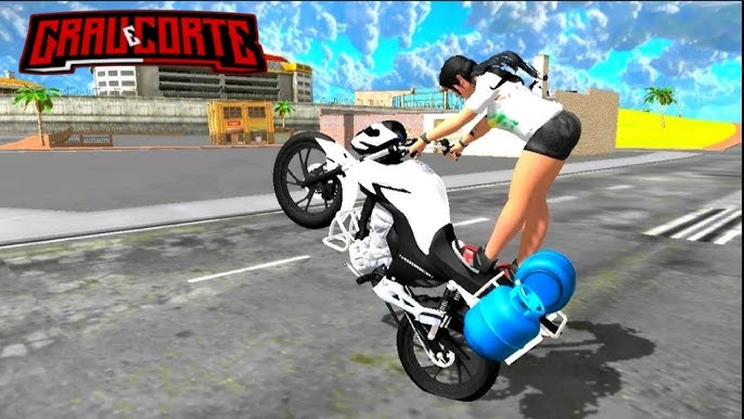 SAIU! DOWNLOAD GRAU E CORTE BETA - GAMEPLAY NOVO JOGO DE MOTOS PARA  ANDROID! 