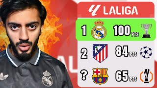 MY LA LIGA 25/26 PREDICTIONS (VERY HONEST)