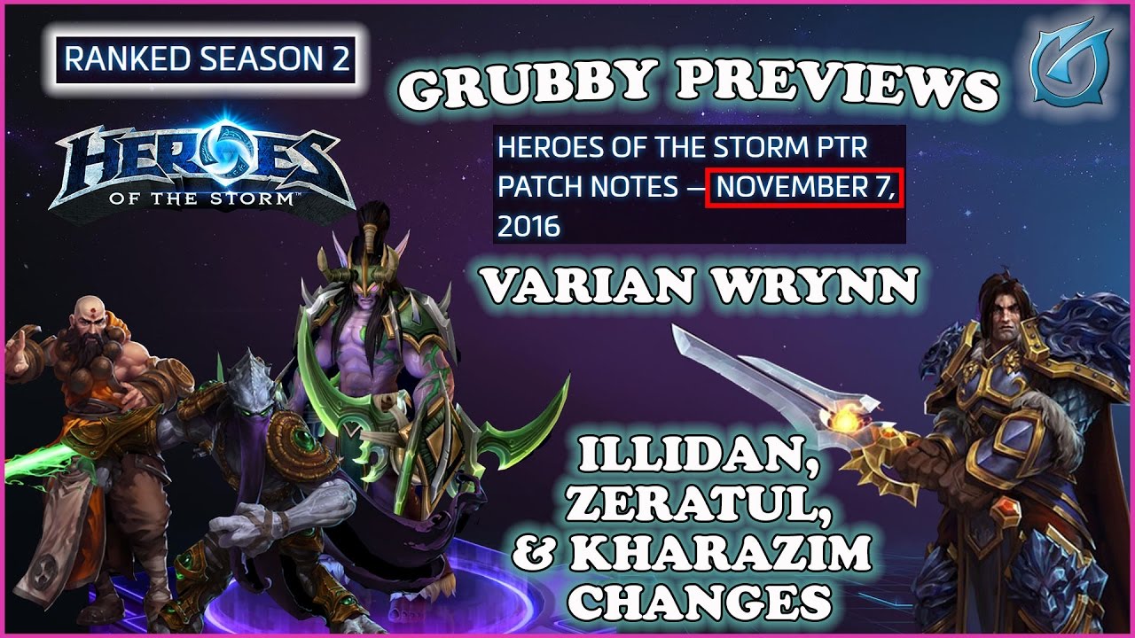heroes of the storm patch notes heroes of the storm patch notes