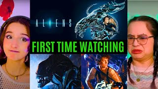 REACTING to *Aliens (1986)* THE GREATEST SEQUEL?? (First Time Watching) Sci-fi Movies