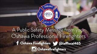 BBQ safety Tips with Oshawa Firefighters Part 1 of 3