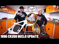 UPDATE ON MY 1996 CR250 RESTORATION | PART 2