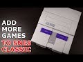 How to add more games to the SNES Classic