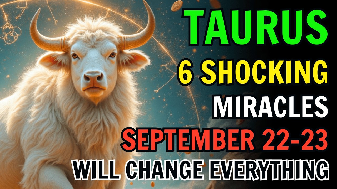 ТЕЛЕЦ ♉ 22–23 СЕНТЯБРЯ! 6 ШОКИРУЮЩИХ ЧУДЕС, КОТОРЫЕ ИЗМЕНЯТ ВСЁ 🔮 ПРЕДУПРЕЖДЕНИЕ ДЛЯ ВАС СЕЙЧАС 🚨