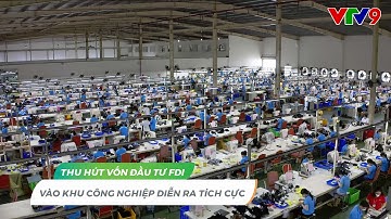Thu hút vốn đầu tư FDI vào khu công nghiệp diễn ra tích cực