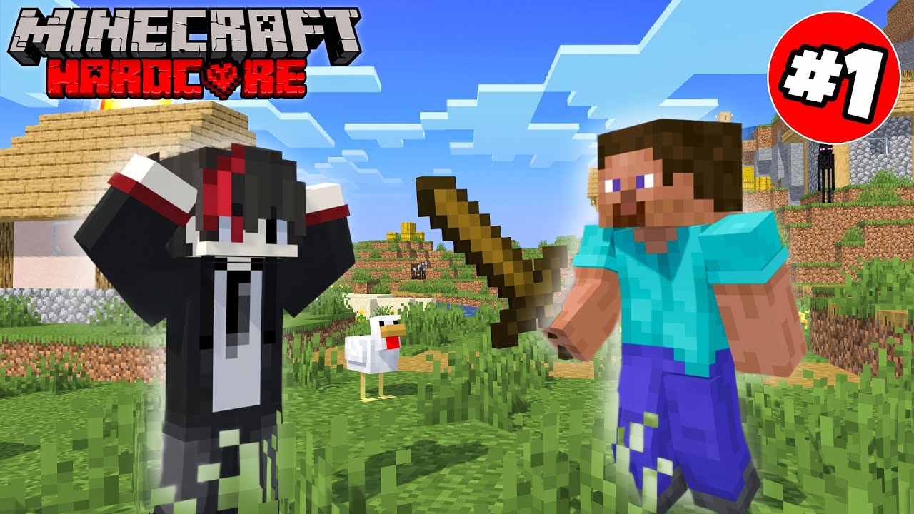 First Day In HARDCORE Survival With CLUMEE 😰(GONE WRONG) - YouTube