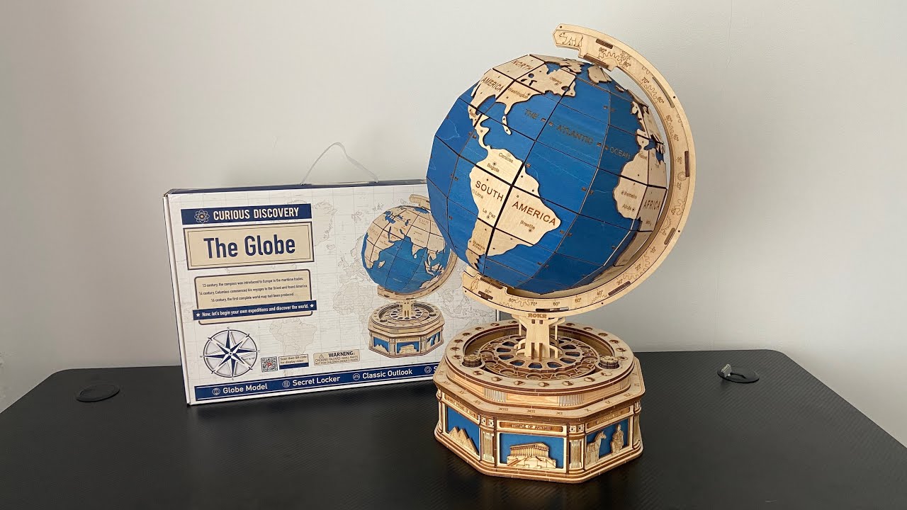 ROKR 3D Puzzle | The Globe - YouTube