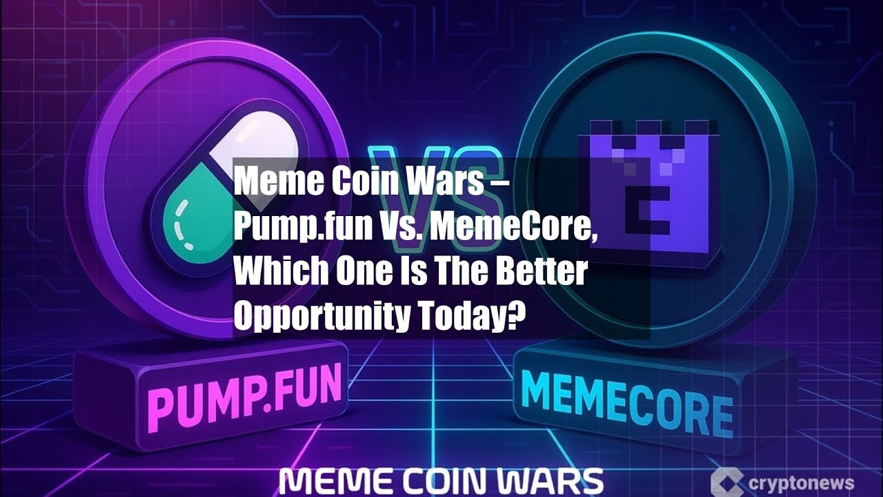 Войны мем-монет: Pump.fun против MemeCore: кто лучше?