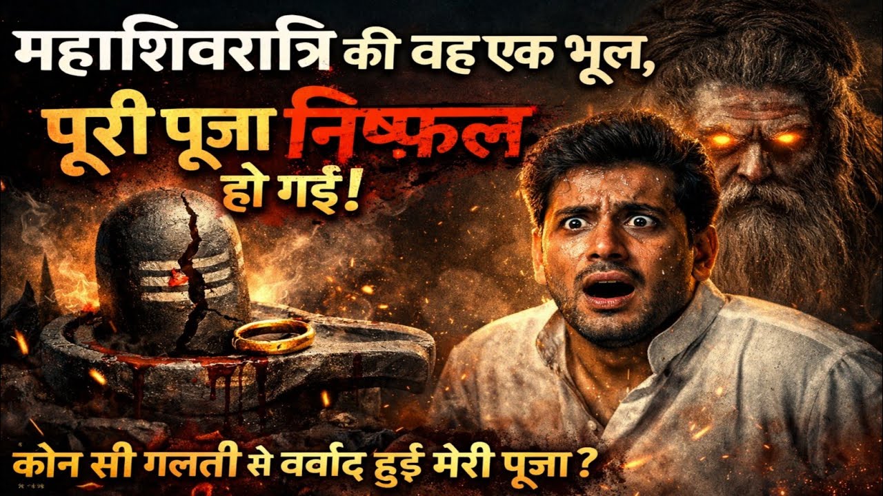 महाशिवरात्रि की वह एक भूल, जिसने मेरी पूरी पूजा को निष्फल कर दिया | सच्ची शिव कथा