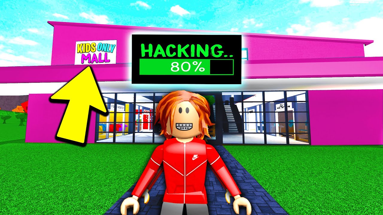 Kids Only Bloxburg Mall Was Planning To Hack A Youtuber Roblox - helping my homeless sister bloxburg roblox roleplay roblox