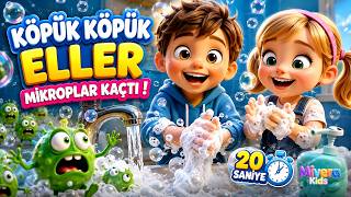 El Yıkama Şarkısı 🧼 Mikrop Avı! | Eğitici Çocuk Şarkıları