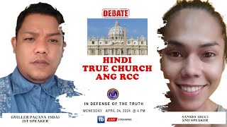 DEBATE!!!     SANRIO (RCC) VS. GUILLER (SDA)