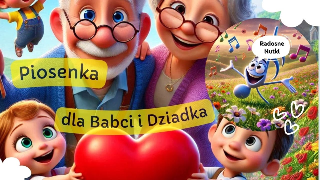 Piosenka Z Babcią Słodkie Tajemnice 🎵 Piosenka dla Babci i Dziadka — piosenki dla dzieci🎵👵 ️👴 - YouTube