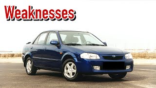 مستعمل موثوقية Mazda 323 (1999-2003) | المشكلات والأخطاء الأكثر شيوعًا