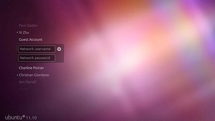 LightDm Login Screen Demo