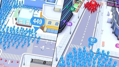 Crowd City All Levels Mobile Gameplay Walkthrough ios,Android  Game Alltrailer Mix Level T904FU