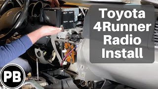 2003  2009 Toyota 4Runner (w/ JBL) Radio Install