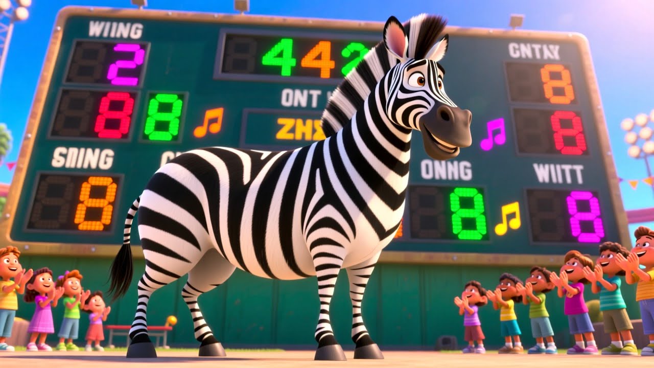 Wroom Wroom Zebra Train 🚂🦓 | Learn Vehicles and Transportation for Kids | Fun Educational Video