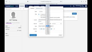 Central Reach- How to create availability