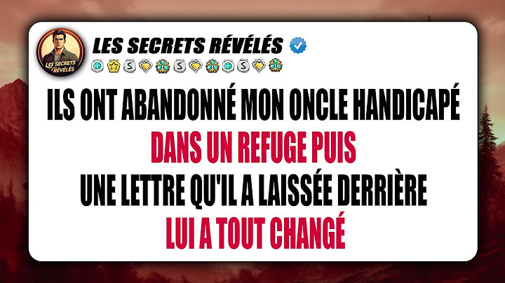Ils ont abandonné mon oncle handicapé dans un refuge — puis une lettre qu'il a laissée derrière lui.