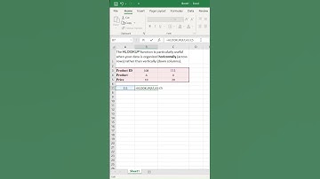 Excel HLOOKUP: The Secret Lookup Trick