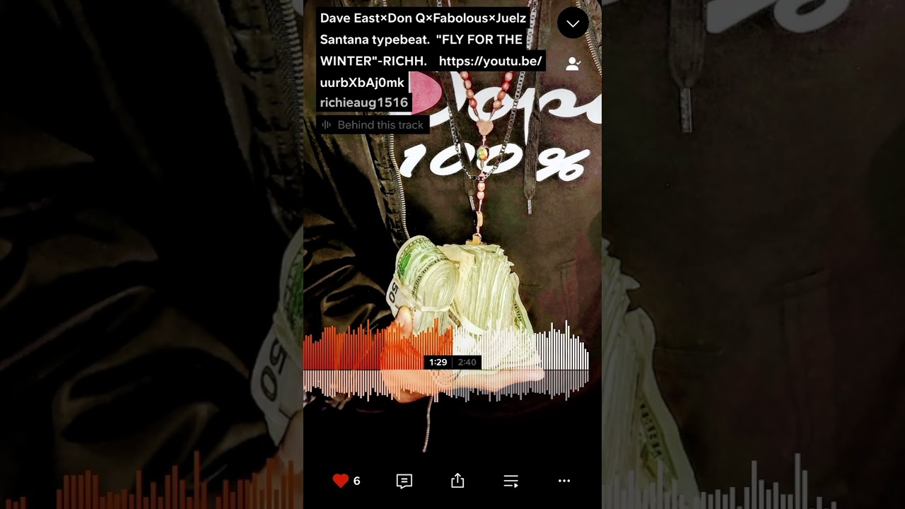 Most underrated song on SoundCloud check it out. SoundCloud name richieaug1516