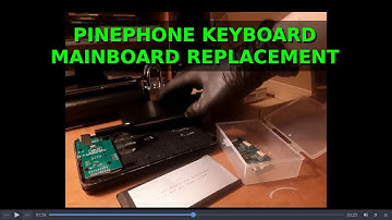 Pinephone Keyboard Mainboard Replacement