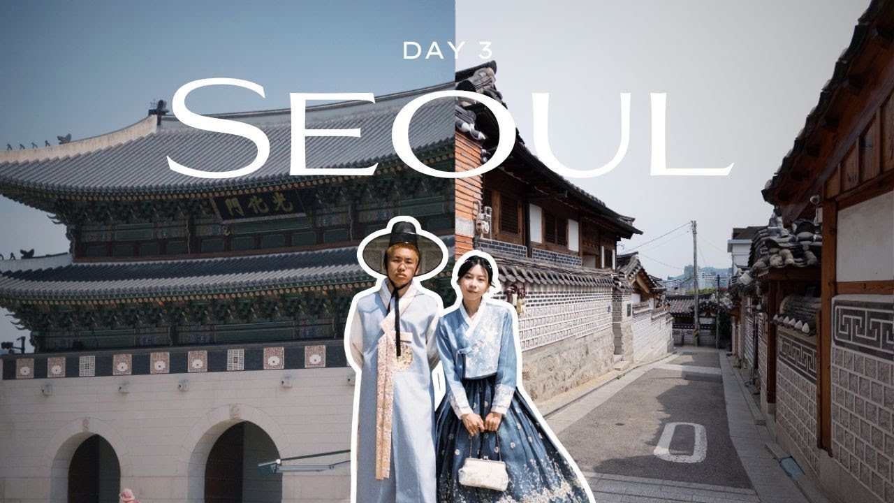 超便宜韩服体验，2个小时RM3x！景福宫＋北村韩屋村【韩国首尔 Seoul 一日行程 Vlog】