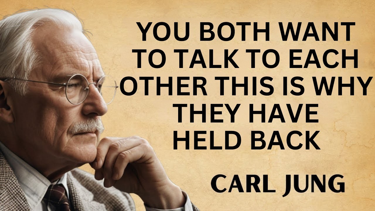 YOU Both Want to Talk… So Why Are You Holding Back? | Carl Jung Psychology Explained
