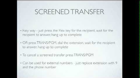 Call Handling for LG Ericsson iPECS LIK Phone Systems