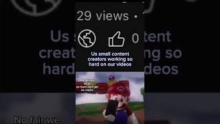 It hurts for us small content creators :(￼