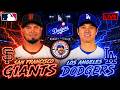 ⚾ Los Angeles Dodgers vs San Francisco Giants LIVE Stream Watch Party | MLB Play-By-Play & Reactions
