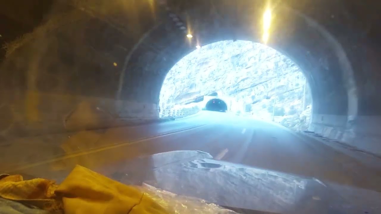 روزمرگی زمستانه جاده کازرون شیراز