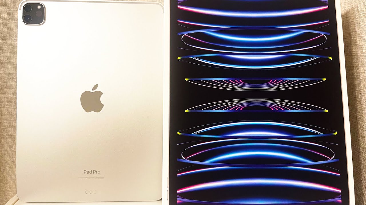 第4世代】新型iPad Pro 11インチを使ってみた【M2搭載】 - YouTube