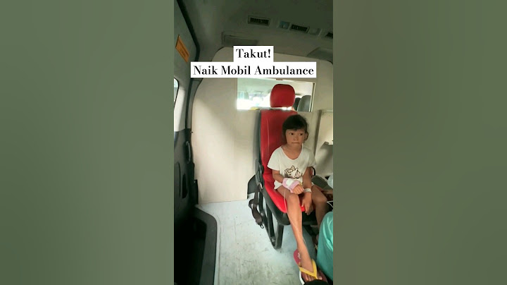 TAKUT, SEDIH! NAIK MOBIL AMBULANCE PERTAMA KALI 😭 #ambulance #shorts #shortvideo #fyp #qifaagung